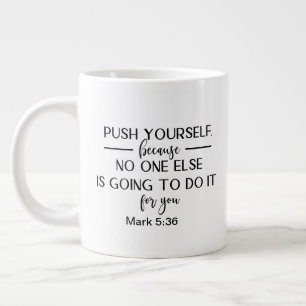 Tasse à café géante à deux côtés