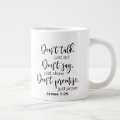 Tasse à café géante à deux côtés (Droite)