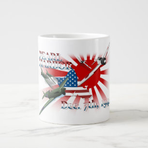 Tasse à café géante Pearl Habor 7 décembre 1941