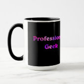 Tasse à café Geek professionnel (Gauche)