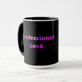 Tasse à café Geek professionnel (Devant gauche)