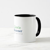 Tasse à café Gentil Auditeur (Devant droit)