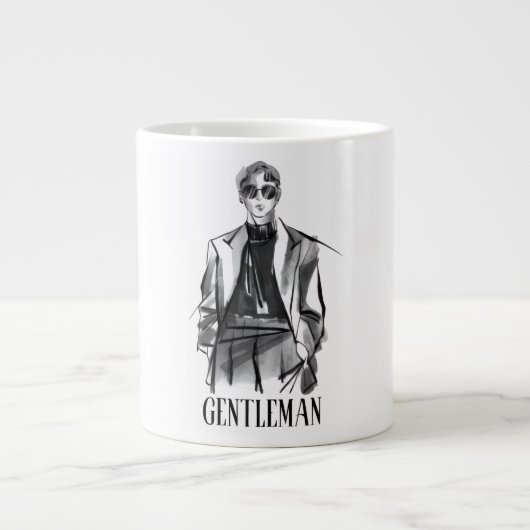 Tasse à café Gentleman Style (Devant)