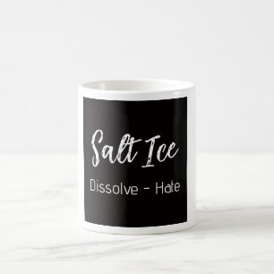 Tasse à café glacé salé
