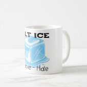 Tasse à café glacé salé (Devant droit)