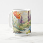 tasse à café gnome de forêt fantaisiste (Devant gauche)
