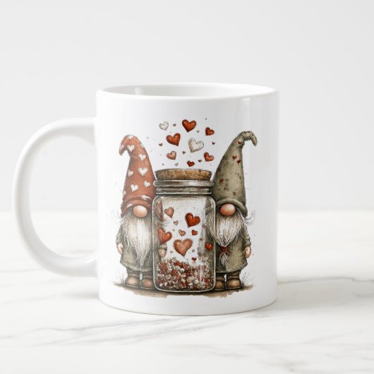 Tasse à café Gnome de la Saint-Valentin – Concepti (Gauche)