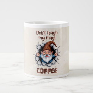 Tasse à café Gnome Drôle – “Ne touchez pas à ma ta