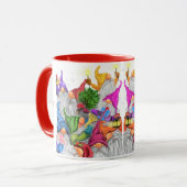 Tasse à café Gnomes de Noël (Devant gauche)