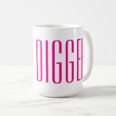 Tasse à café Gold Digger (Devant droit)