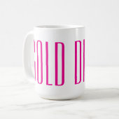 Tasse à café Gold Digger (Devant gauche)