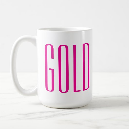 Tasse à café Gold Digger (Gauche)