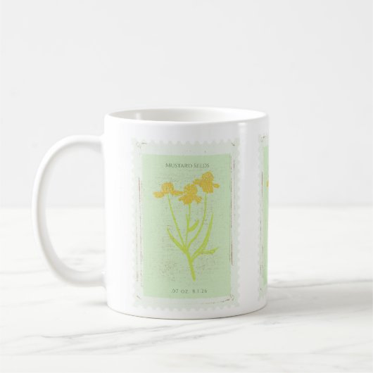 Tasse à café Graines de Moutarde (Gauche)