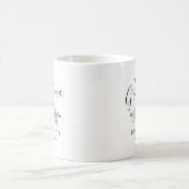 Tasse à café Grand-mère fleurs violettes (Centre)