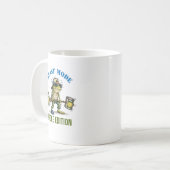Tasse à café Grenouille Drôle Bête Mode Édition Ca (Devant gauche)