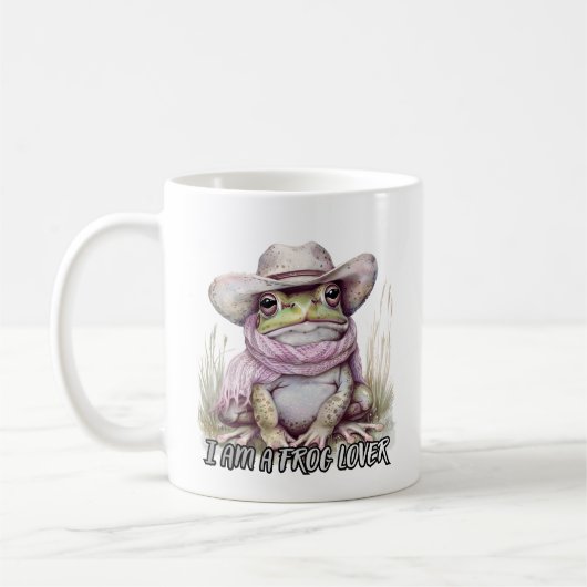 Tasse à café Grenouille Fantaisiste (Gauche)