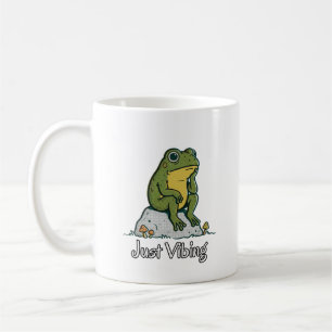 Tasse à café Grenouille Pensée Fantaisiste