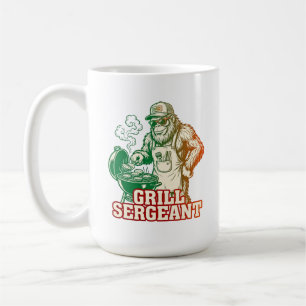 Tasse à café Grill Sergeant Funny Bigfoot