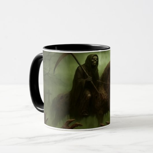 Tasse à café Grim Rider (Devant gauche)