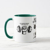 Tasse à café Gym de musculation de squelette Appel (Gauche)