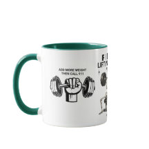 Tasse à café Gym de musculation de squelette Appel