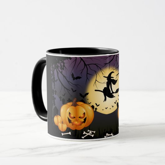 Tasse à café Halloween (Devant gauche)