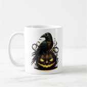 Tasse à café Halloween Raven (Gauche)