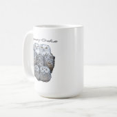 Tasse à café Harfang des neiges (Devant gauche)