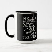 Tasse à café Hello Darkness My Old Friend (Gauche)