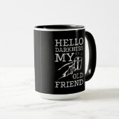 Tasse à café Hello Darkness My Old Friend (Devant droit)