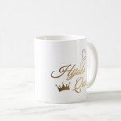 Tasse à café Hijabi Queen (Devant droit)