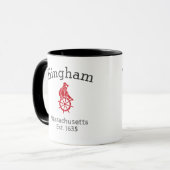 Tasse à café Hingham Massachusetts (Devant gauche)