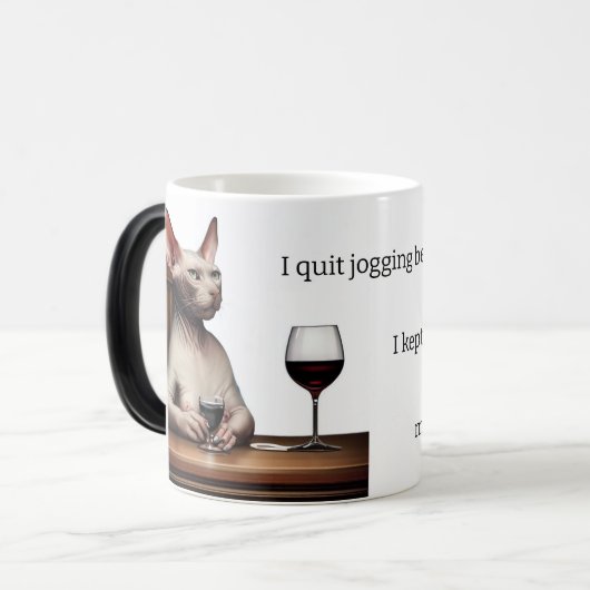Tasse à café Humour du vin (Devant gauche)