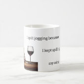Tasse à café Humour du vin (Centre)