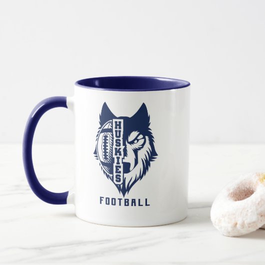 Tasse à café Huskies (Avec donut)