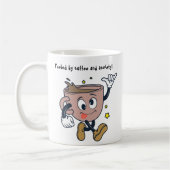 Tasse à café Idiote et Café Anxiété (Gauche)
