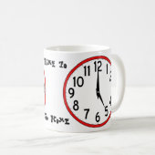 Tasse à café Il est temps de RENTRER À LA MAISON (Devant droit)