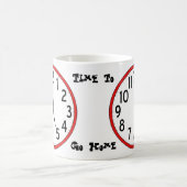 Tasse à café Il est temps de RENTRER À LA MAISON (Centre)