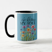 Tasse à café Il restaure mon âme (Gauche)