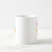 Tasse à café Inspirante Colorée (Centre)