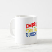 Tasse à café inspirante PosiPalZ (Devant gauche)