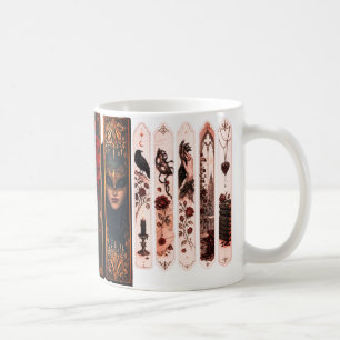 Tasse à café inspirée du Tarot gothique vintage
