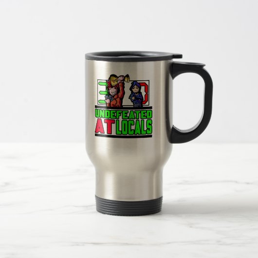 Tasse à café Invaincu aux locaux (Droit)