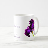 Tasse à café Iris barbu grand (Devant droit)
