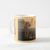 Tasse à café "Irish Terrier" (Devant gauche)