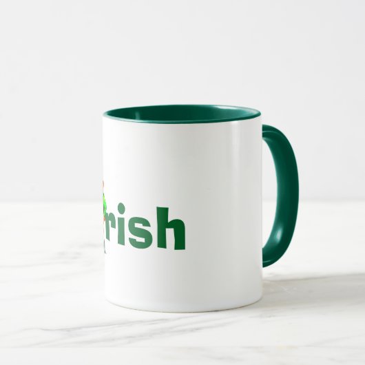 Tasse à café IRLANDAISE (Devant droit)