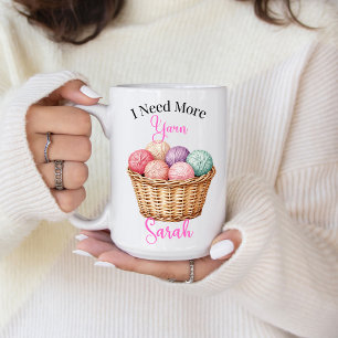 Tasse à café J'ai besoin de plus de fil