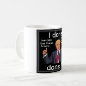 Tasse à café J'ai fini de le faire (Devant gauche)