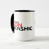 Tasse à café | J'aime Akashic | Zombie Myers-AKA (Devant gauche)