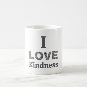 Tasse à café J'aime la gentillesse